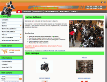 Tablet Screenshot of lecoindumotard.com